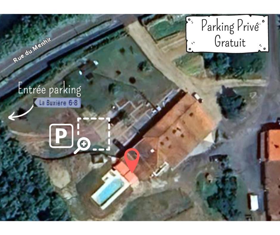 L'Evasion En Pierre Piscine Et Etang Prive Villa Sevremoine Kültér fotó